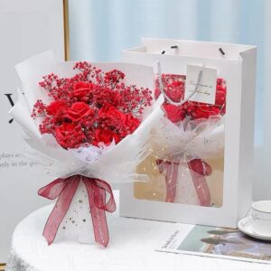 Bó hoa sáp 30b mix màu siêu xinh