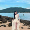 Đầm ren trắng